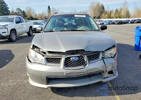 2006 Subaru Impreza 2.5I Sports Wagon from USA, damaged, VIN JF1GG67616G821394